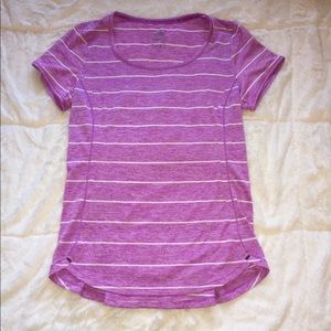 North Face Tee purple
